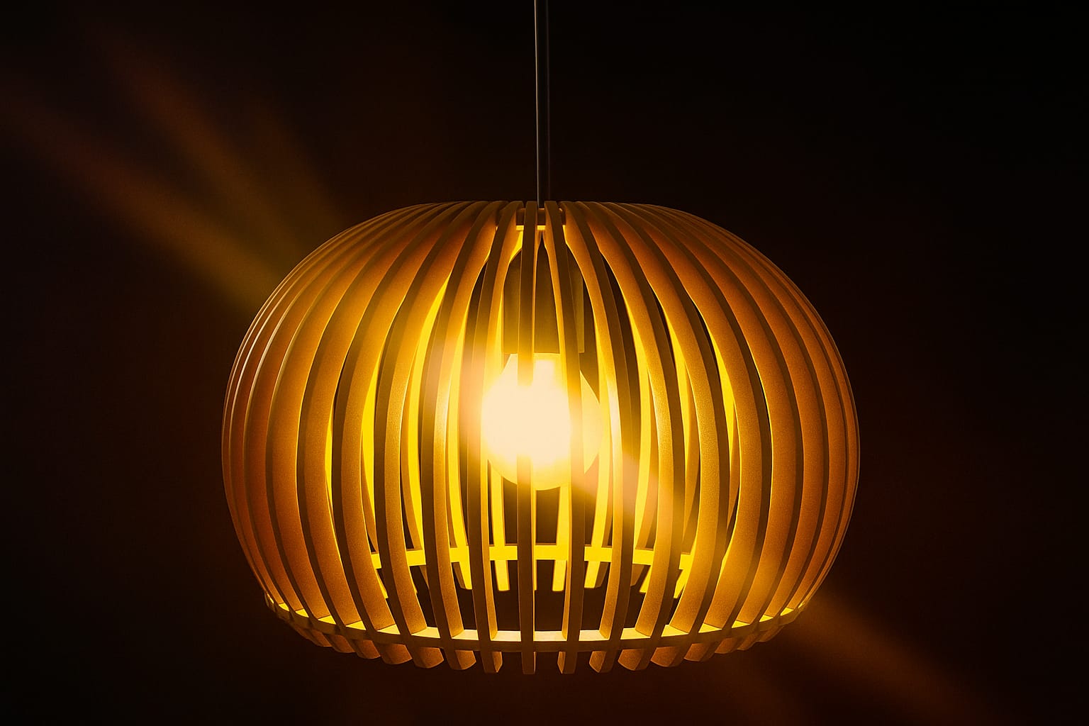 Lámpara Aurora Orbital - Inspirada en anillos planetarios