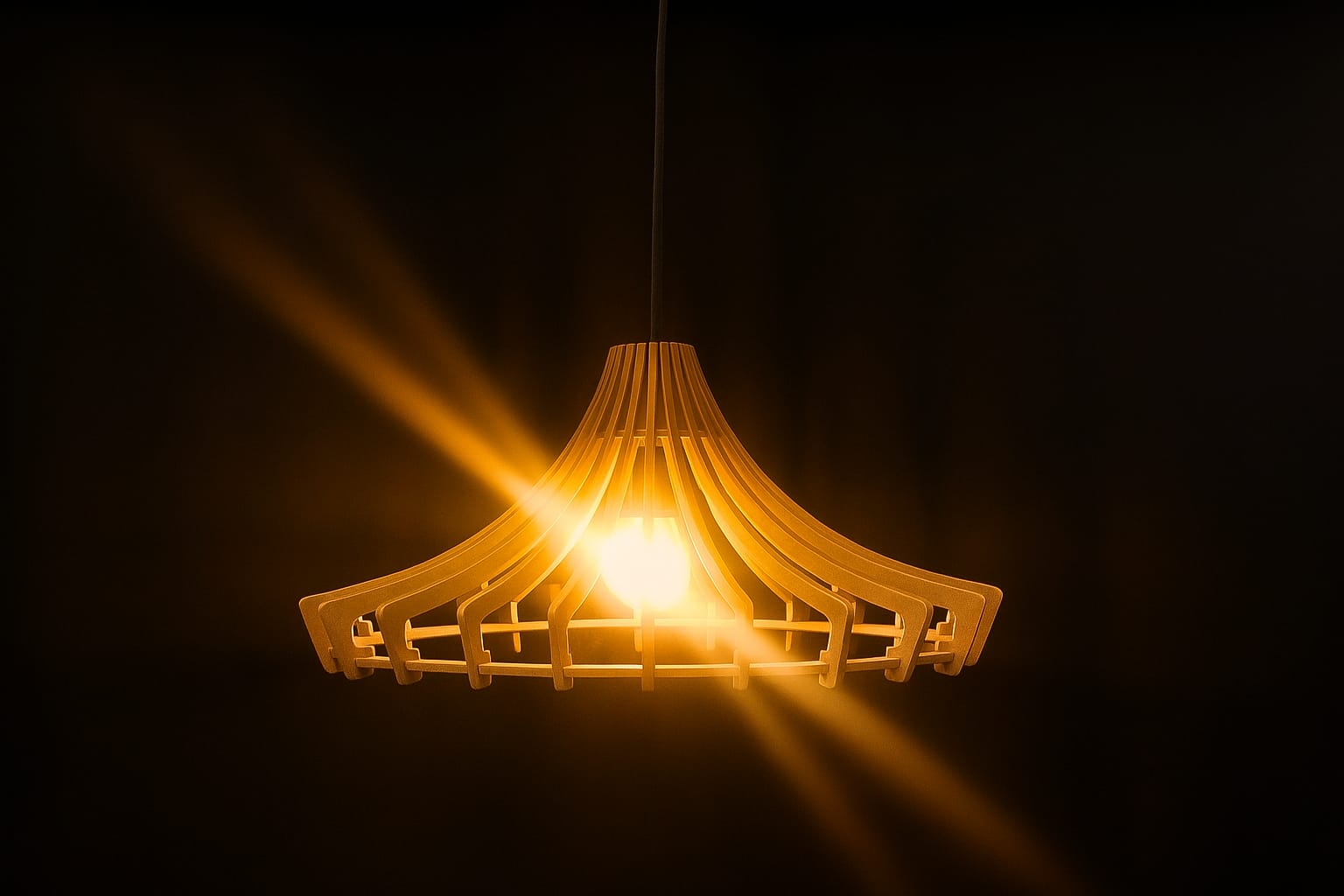 Lámpara Eclipse de Cima - Efecto de luz ambiental único